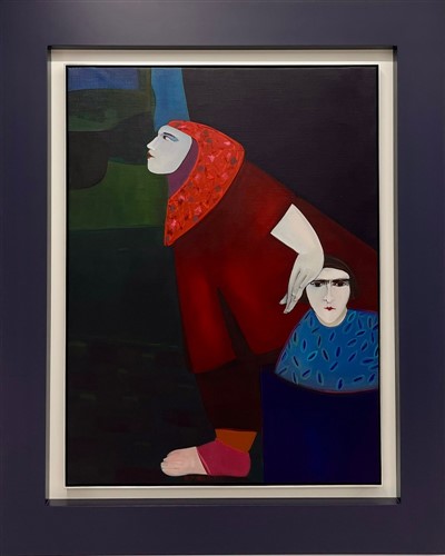 Óleo sobre tela 100x75 cm, Dimensão com moldura 133x108 cm